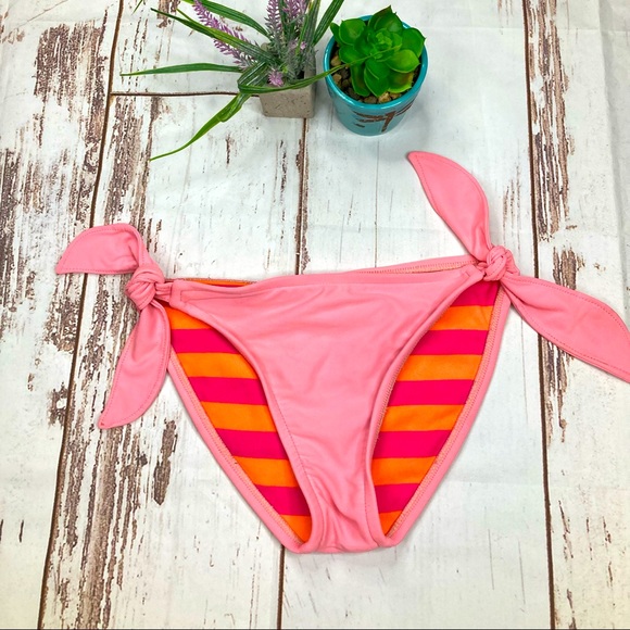 Arizona Jean Co. Bikini Bottoms Baby Pink Sz Small - Picture 1 of 8